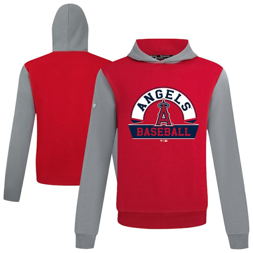 Los Angeles Angels Levelwear Throwback Ultimate Banner Arch Hoodie - MLB Hoodies