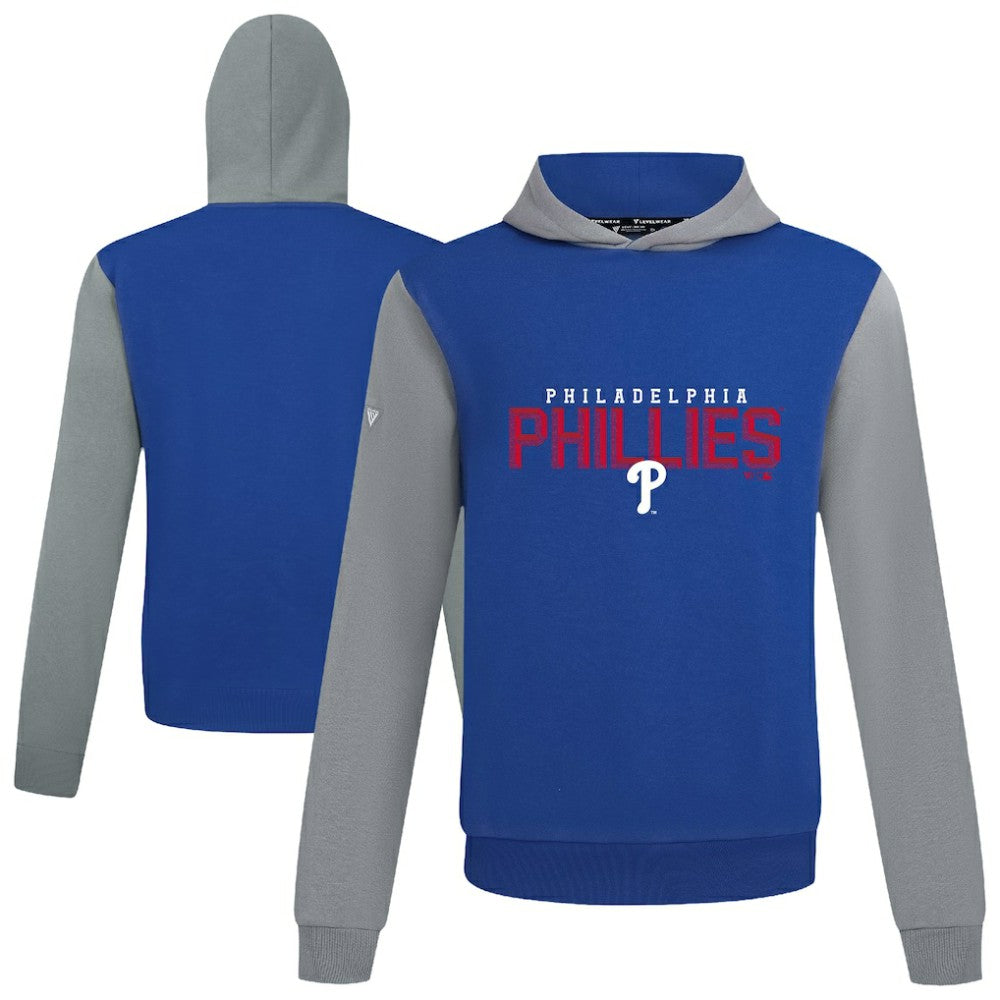 Philadelphia Phillies Levelwear Throwback Carve Ultimate Hoodie - MLB Hoodies