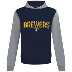 Milwaukee Brewers Levelwear Throwback Carve Ultimate Hoodie - MLB Hoodies