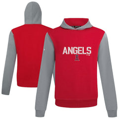 Los Angeles Angels Levelwear Throwback Carve Ultimate Hoodie - MLB Hoodies