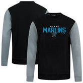 Miami Marlins Levelwear Throwback Ultimate Carve Sweatshirt - MLB Sweatshirts