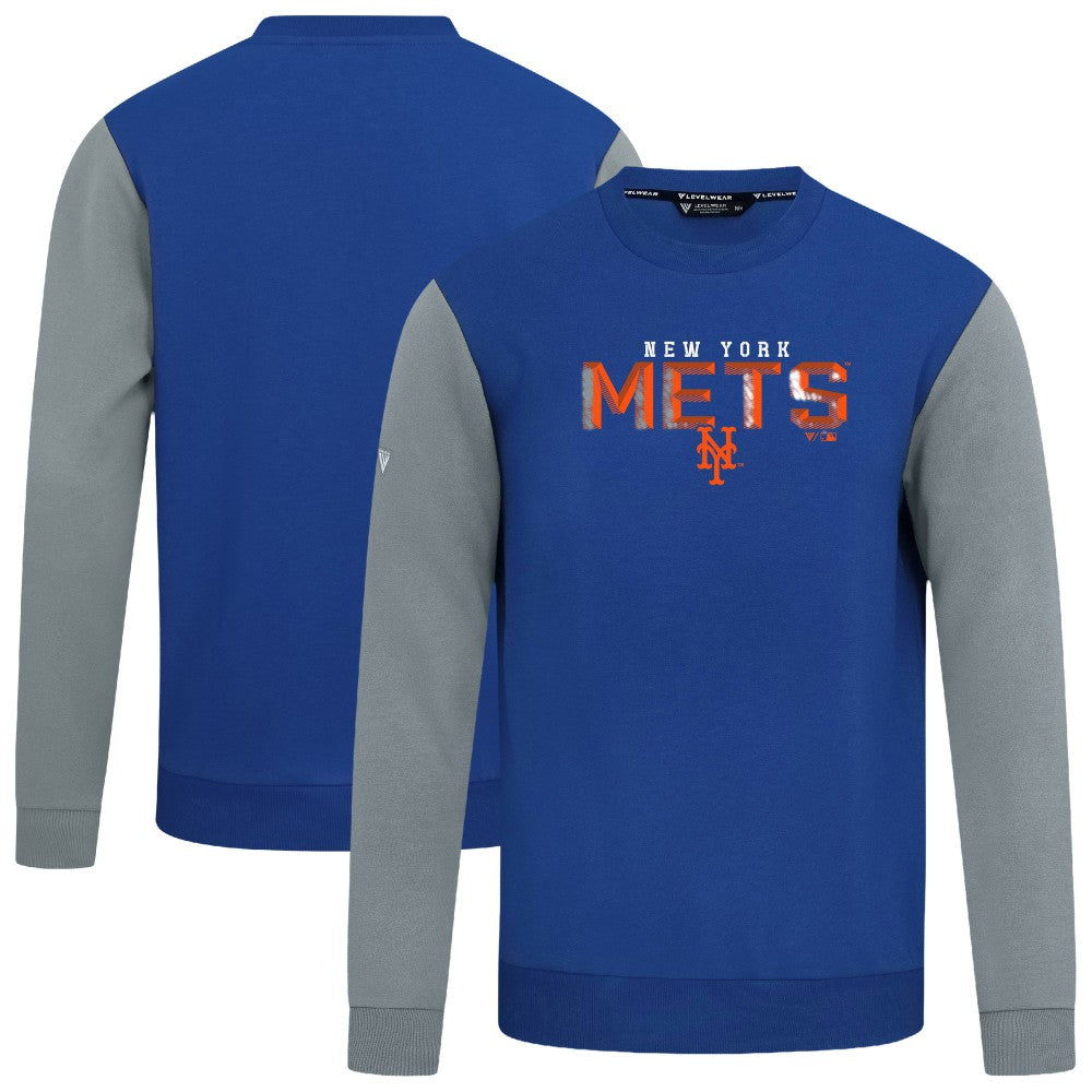 New York Mets Levelwear Throwback Ultimate Carve Sweatshirt - MLB Sweatshirts