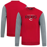 Cincinnati Reds Levelwear Throwback Ultimate Carve Sweatshirt - MLB Sweatshirts