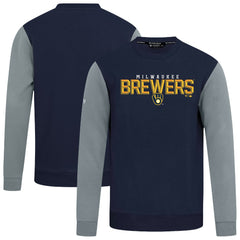 Milwaukee Brewers Levelwear Throwback Ultimate Carve Sweatshirt - MLB Sweatshirts
