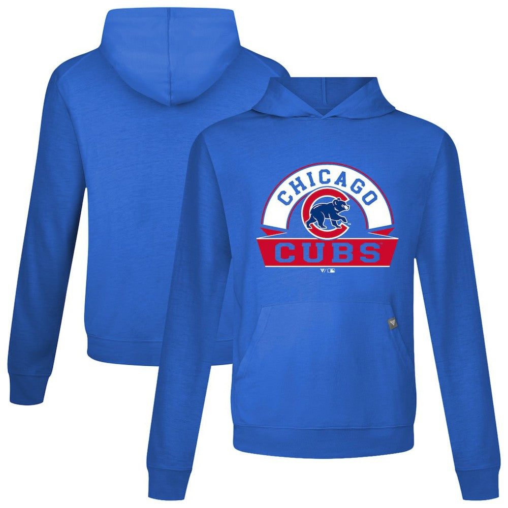 Chicago Cubs Levelwear Relay Banner Arch Pullover Hoodie - MLB Hoodies