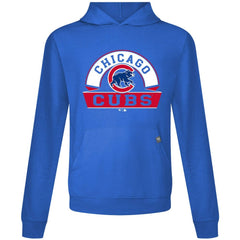 Chicago Cubs Levelwear Relay Banner Arch Pullover Hoodie - MLB Hoodies