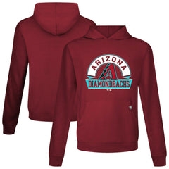 Arizona Diamondbacks Levelwear Relay Banner Arch Pullover Hoodie - MLB Hoodies
