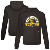 San Diego Padres Levelwear Relay Banner Arch Pullover Hoodie - MLB Hoodies