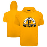 Pittsburgh Pirates Levelwear Phase Banner Arch Hoodie T-Shirt - MLB Hoodies