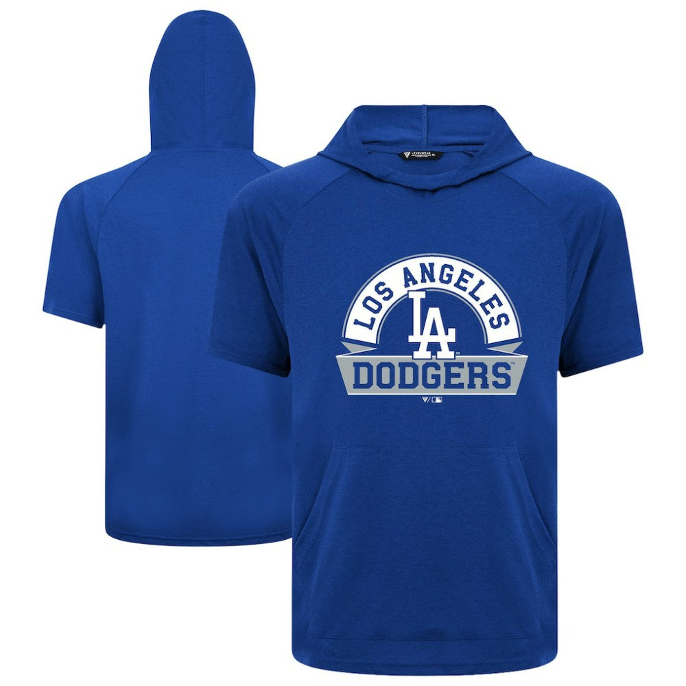 Los Angeles Dodgers Levelwear Phase Banner Arch Hoodie T-Shirt - MLB Hoodies