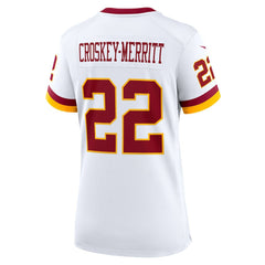 Washington Commanders Jacory Croskey-Merritt Women's Game Super Bowl Era Jersey | NFL Discount
