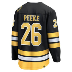 Andrew Peeke Boston Bruins Fanatics Home Breakaway Player Jersey - NHL Jerseys