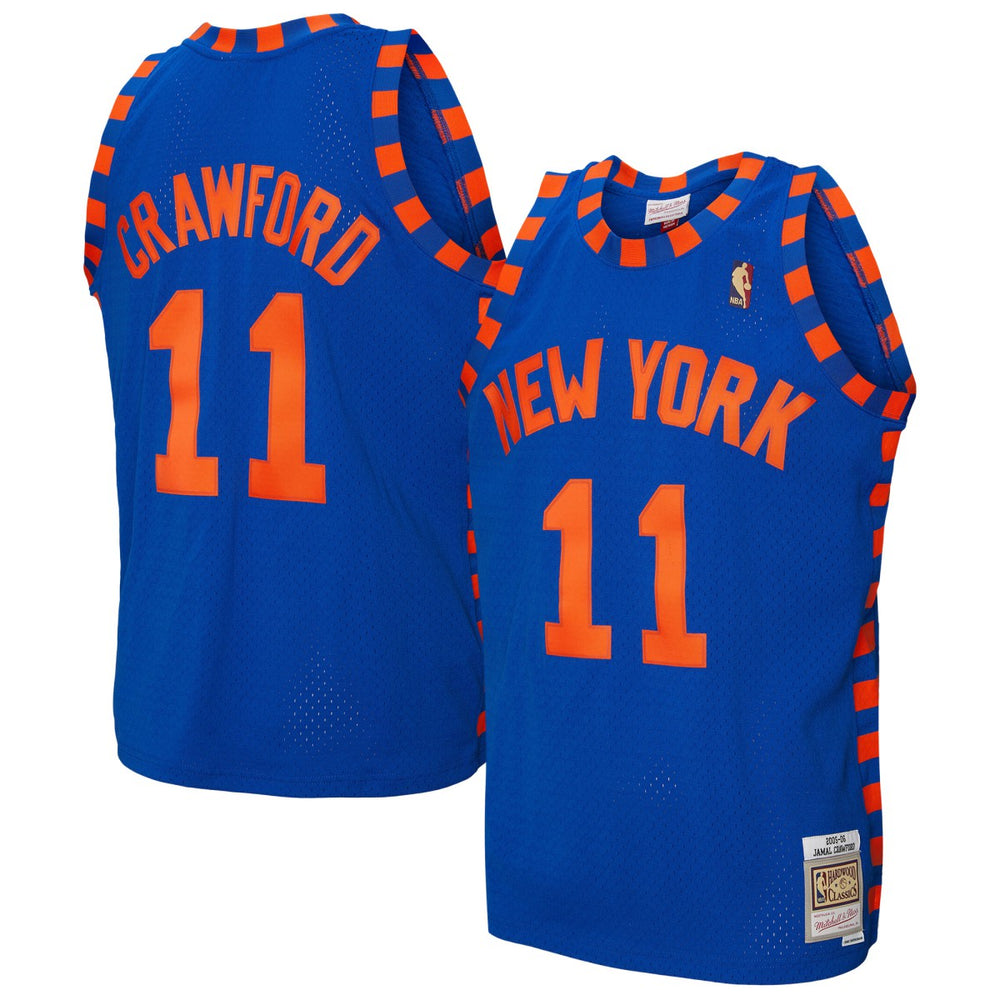 Blue Jamal Crawford New York Knicks 2005/06 Hardwood Classics Swingman Jersey | NBA