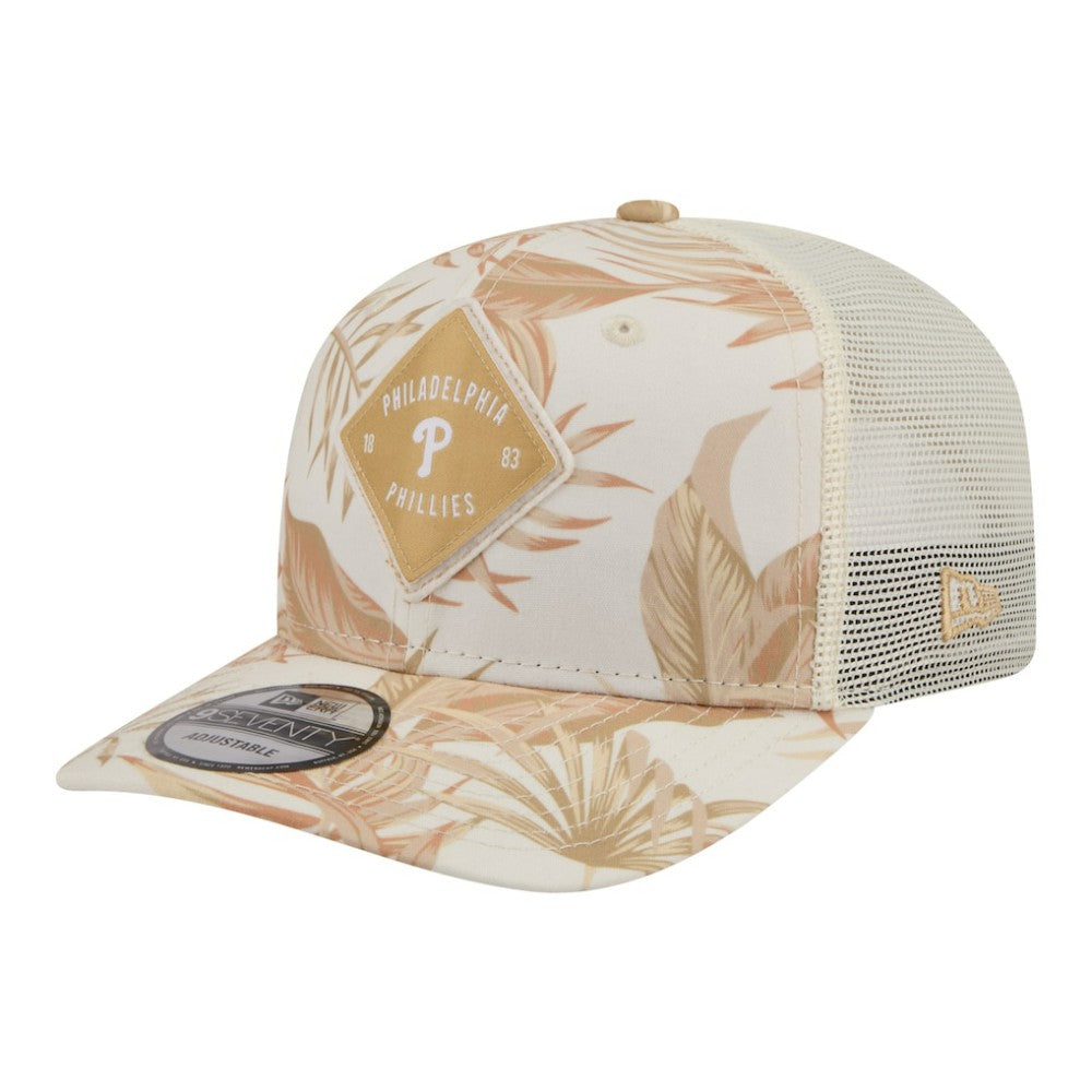 Philadelphia Phillies New Era Tonal Palm 9SEVENTY Adjustable Trucker Hat - MLB Hats