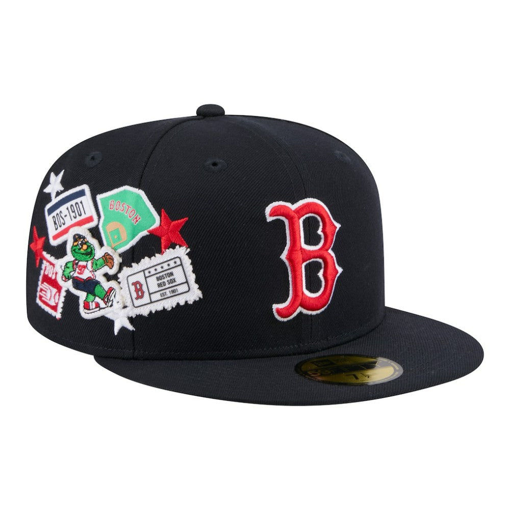 Boston Red Sox New Era City Patch 59FIFTY Fitted Hat - MLB Hats