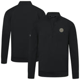 Edmonton Oilers Levelwear Copper Upright Quarter-Zip Pullover - NHL Pullover