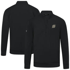 New Jersey Devils Levelwear Copper Upright Quarter-Zip Pullover - NHL Jerseys