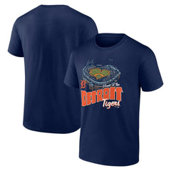 Detroit Tigers Navy Home Stadium T-Shirt - MLB T-shirts