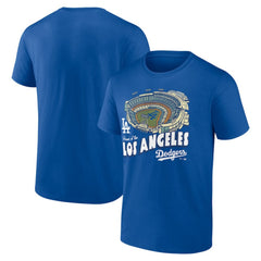 Los Angeles Dodgers Royal Home Stadium T-Shirt - MLB T-shirts