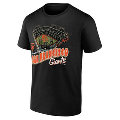 San Francisco Giants Black Home Stadium T-Shirt - MLB T-shirts