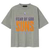 Dark Heather Gray Phoenix Suns Fear of God x NBA Classic Fit T-Shirt | NBA