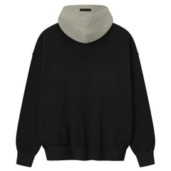 Black/Heather Gray Brooklyn Nets Fear of God x NBA Macao Sport Fit Hoodie | NBA