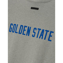 Heather Gray Golden State Warriors Fear of God x NBA Unisex 90s T-Shirt sale | NBA
