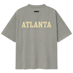 Heather Gray Atlanta Hawks Fear of God x NBA Unisex 90s T-Shirt | NBA