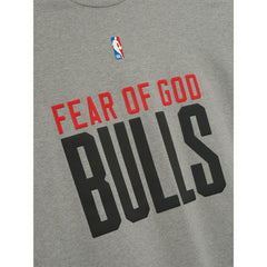 Heather Gray Chicago Bulls Fear of God x NBA Unisex 90s T-Shirt sale | NBA