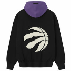 Black/Purple Toronto Raptors Fear of God x NBA Unisex Sport Hoodie | NBA