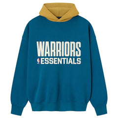 Royal/Gold Golden State Warriors Fear of God x NBA Unisex Sport Hoodie sale | NBA
