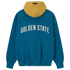 Royal/Gold Golden State Warriors Fear of God x NBA Unisex Sport Hoodie sale | NBA