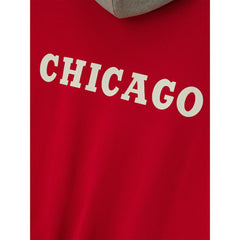 Red/Heather Gray Chicago Bulls Fear of God x NBA Unisex Sport Hoodie | NBA