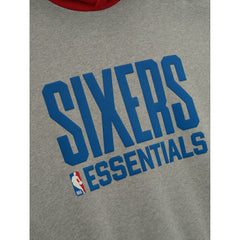 Heather Gray/Red Philadelphia 76ers Fear of God x NBA Unisex Sport Hoodie | NBA