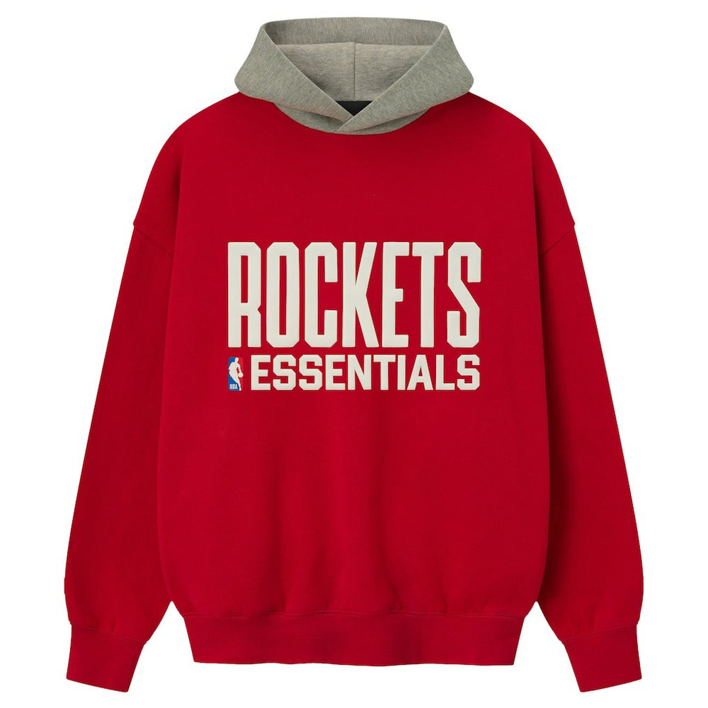 Red/Heather Gray Houston Rockets Fear of God x NBA Unisex Sport Hoodie sale | NBA