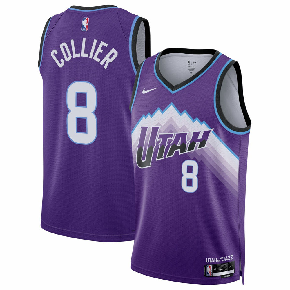 Purple Isaiah Collier Utah Jazz Unisex Swingman Jersey | NBA