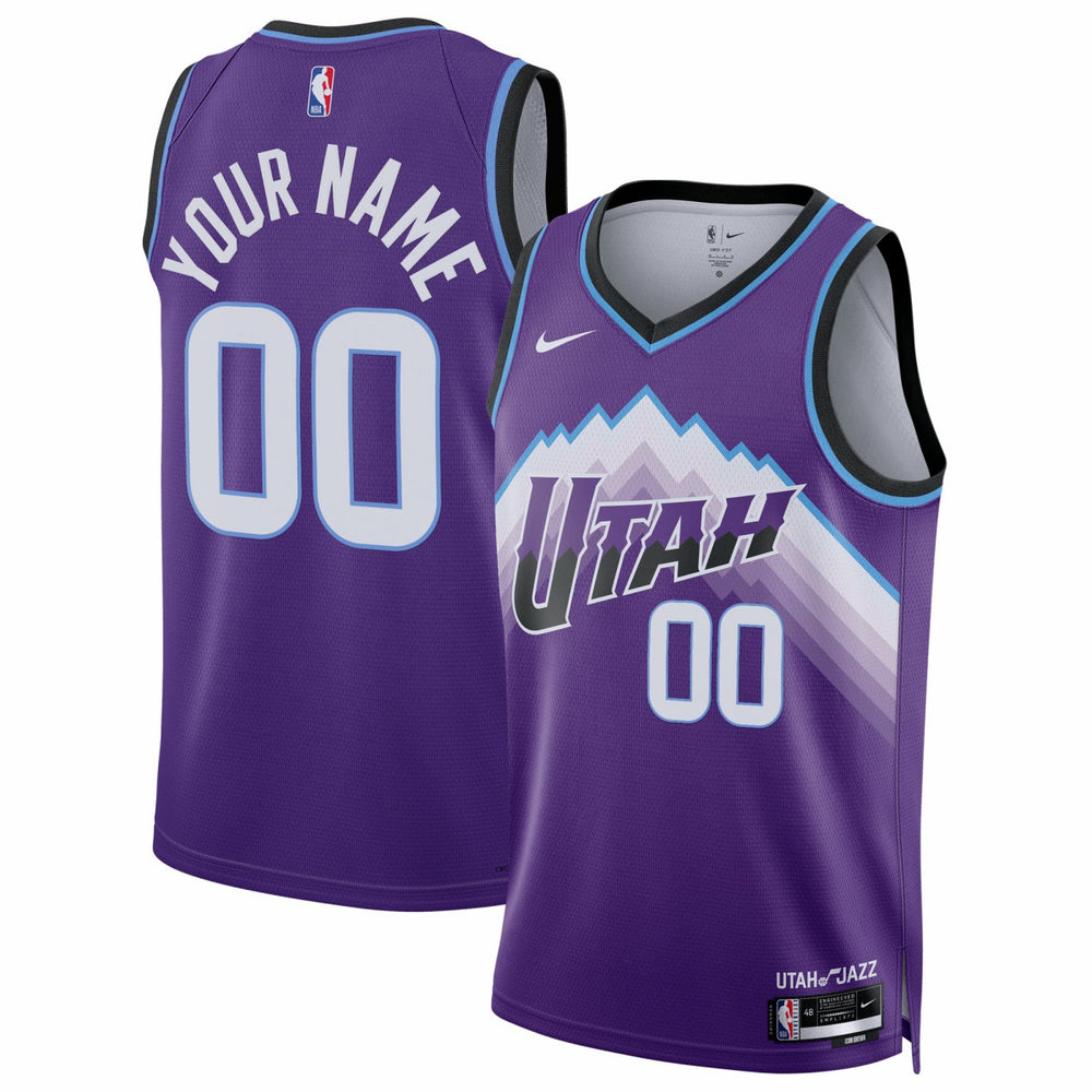 Purple Utah Jazz Unisex Swingman Custom Jersey | NBA