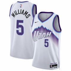 White Cody Williams Utah Jazz Unisex Swingman Jersey | NBA