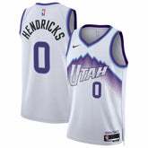 White Taylor Hendricks Utah Jazz Unisex Swingman Jersey | NBA