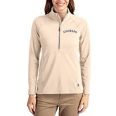 Colorado Rockies Cutter & Buck Women's Cooperstown Collection Adapt Eco Knit Stretch Half-Zip Pullover - MLB Pullover