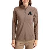 Arizona Diamondbacks Cutter & Buck Women's Adapt Eco Knit Stretch Half-Zip Pullover - MLB Pullover