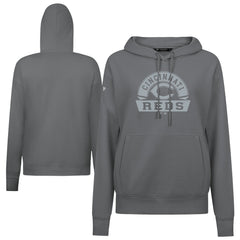 Cincinnati Reds Levelwear Women's Adorn Banner Arch Hoodie - MLB Hoodies