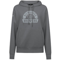 Milwaukee Brewers Levelwear Women's Adorn Banner Arch Hoodie - MLB Hoodies