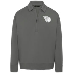 Cleveland Guardians Levelwear Women's Canmore Chenille Logo Quarter-Zip Top - MLB Tops