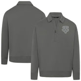 Minnesota Twins Levelwear Women's Canmore Chenille Logo Quarter-Zip Top - MLB Tops
