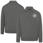 Chicago Cubs Levelwear Women's Canmore Chenille Logo Quarter-Zip Top - MLB Tops