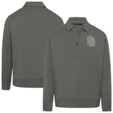 San Diego Padres Levelwear Women's Canmore Chenille Logo Quarter-Zip Top - MLB Tops
