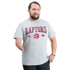 Gray Toronto Raptors G-III Sports by Carl Banks Adaptive Classic Team Spirit Short Sleeve T-Shirt | NBA
