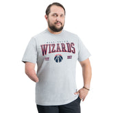 Gray Washington Wizards G-III Sports by Carl Banks Adaptive Classic Team Spirit Short Sleeve T-Shirt | NBA