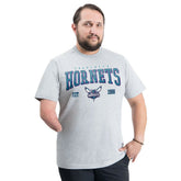 Gray Charlotte Hornets G-III Sports by Carl Banks Adaptive Classic Team Spirit Short Sleeve T-Shirt | NBA